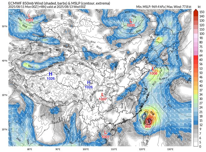 臺風(fēng)楊柳變成掃把型形15級強臺風(fēng)基本預(yù)定！權(quán)威預(yù)報：鎖定我國(圖5)